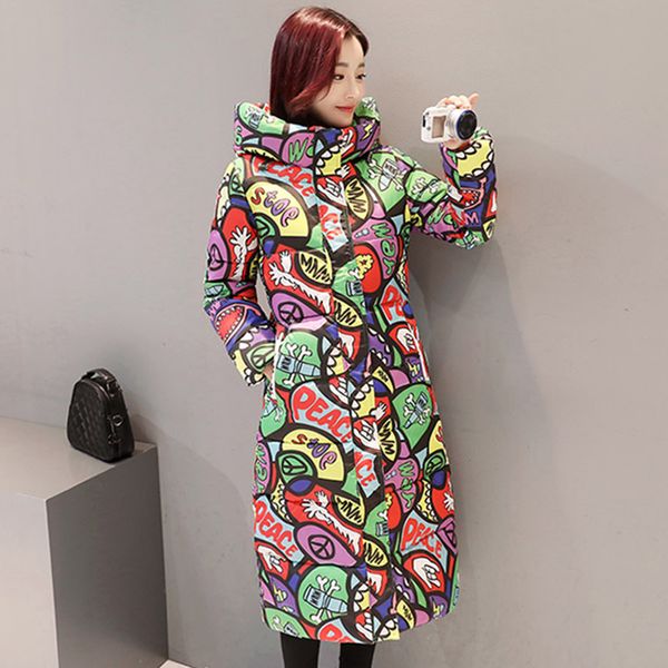 2019 new autumn winter large size women cotton long jacket print thick warm down cotton parka female hooded outerwear cc1224, Black
2019 new autumn winter large size women cotton long jacket print thick warm down cotton parka female hooded outerwear cc1224, Black