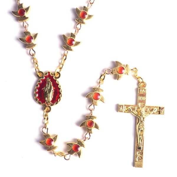 trendy popular religious gold alloy beads madonna catholic chain rosary necklace, Silver
trendy popular religious gold alloy beads madonna catholic chain rosary necklace, Silver
