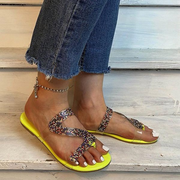crystal flat flip flops woman shoes new arrival non-slip women's slipper with rhinestones women's summer footwear slaps women, Black
crystal flat flip flops woman shoes new arrival non-slip women's slipper with rhinestones women's summer footwear slaps women, Black