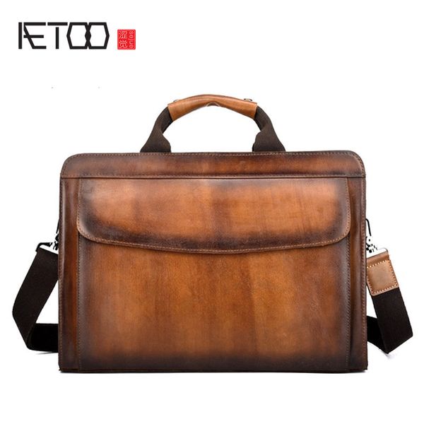 aetoo business briefcases man for lawyer genuine leather messenger bag men shoulder bags leather lapmen's briefcases 2019
aetoo business briefcases man for lawyer genuine leather messenger bag men shoulder bags leather lapmen's briefcases 2019