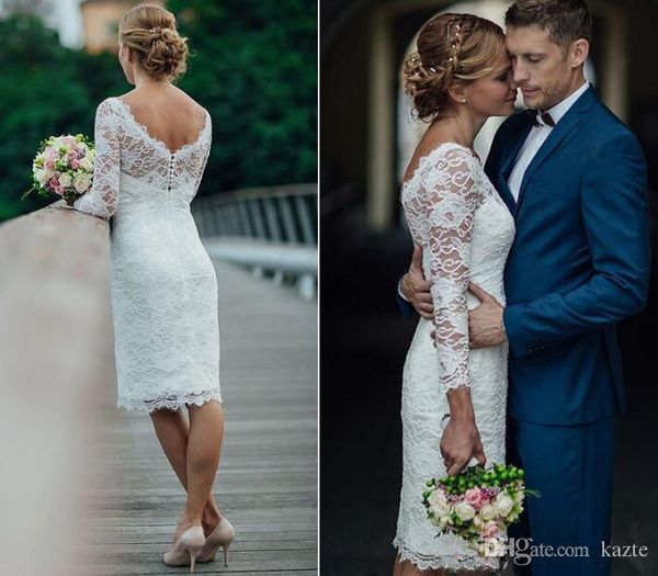2019 summer holiday short beach wedding dresses knee length simple white ivory short sheath wedding dresses bridal reception gowns
2019 summer holiday short beach wedding dresses knee length simple white ivory short sheath wedding dresses bridal reception gowns