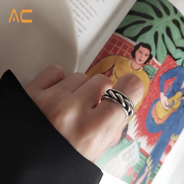 fashion-latest design popular 925 sterling silver braid design retro ring for women and men for gift and daily wearing
fashion-latest design popular 925 sterling silver braid design retro ring for women and men for gift and daily wearing