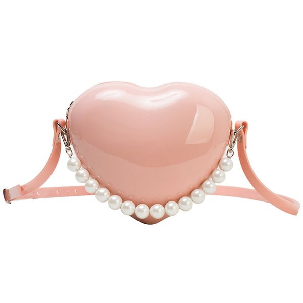 cute jelly pvc heart shape pearl wrist strap ladies shoulder bag handbag crossbody bag female purse party clutch pouch bolsa
cute jelly pvc heart shape pearl wrist strap ladies shoulder bag handbag crossbody bag female purse party clutch pouch bolsa