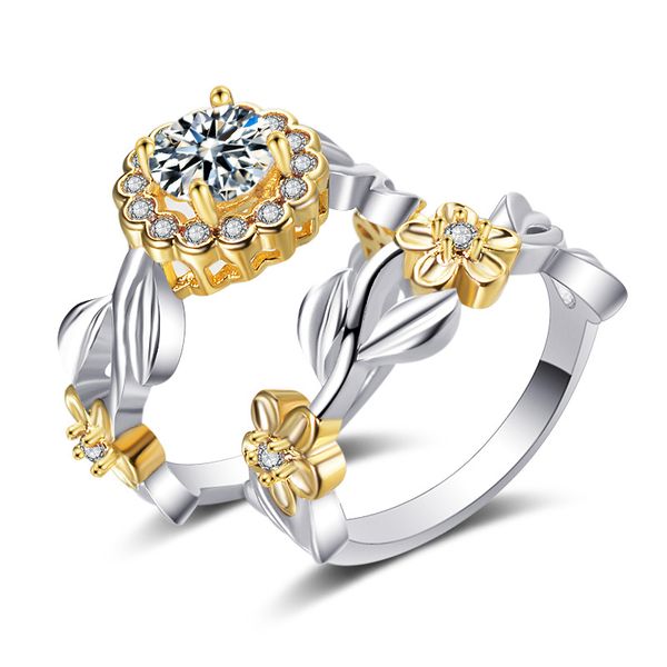 exquisite gold flower rings set for women sparkling zircon wedding engagement party jewelry bague femme size 5-10 dropshipping, Slivery;golden
exquisite gold flower rings set for women sparkling zircon wedding engagement party jewelry bague femme size 5-10 dropshipping, Slivery;golden