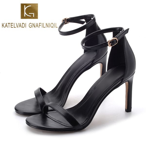 katelvadi summer gladiator sandals for women 10cm high heels pu leather black women sandals shoes ladies-331 y200405
katelvadi summer gladiator sandals for women 10cm high heels pu leather black women sandals shoes ladies-331 y200405