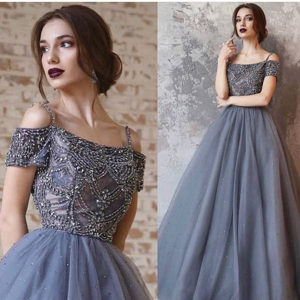 Elegant Evening Formal Dresses 2019 Beaded Prom Dress Long Sleeve Evening Gowns Evening Wear vestidos robe de soiree Abendkleider 
Elegant Evening Formal Dresses 2019 Beaded Prom Dress Long Sleeve Evening Gowns Evening Wear vestidos robe de soiree Abendkleider