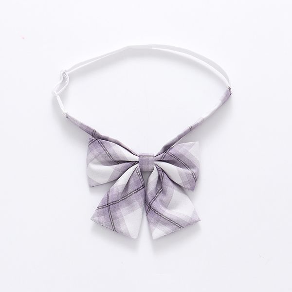 lattice skirt small lilac smoke mo ge carmine tie finished cloth bow jk uniforms bow tie, Black;gray
lattice skirt small lilac smoke mo ge carmine tie finished cloth bow jk uniforms bow tie, Black;gray