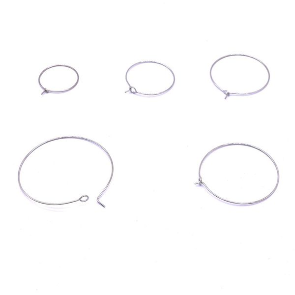 50pcs/lot 316l stainless steel wire hoop earring silver tone round 20mm 25mm 30mm blank circle earring hoop for diy jewelry make, Golden;silver
50pcs/lot 316l stainless steel wire hoop earring silver tone round 20mm 25mm 30mm blank circle earring hoop for diy jewelry make, Golden;silver
