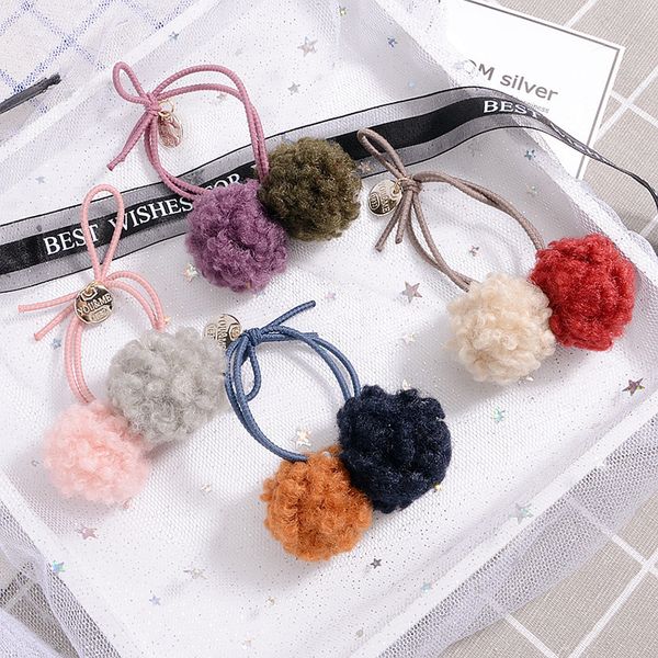 new baby girl cute two-color hair ball lamb elastic headband molding rubber hair rope accessories, Slivery;white
new baby girl cute two-color hair ball lamb elastic headband molding rubber hair rope accessories, Slivery;white