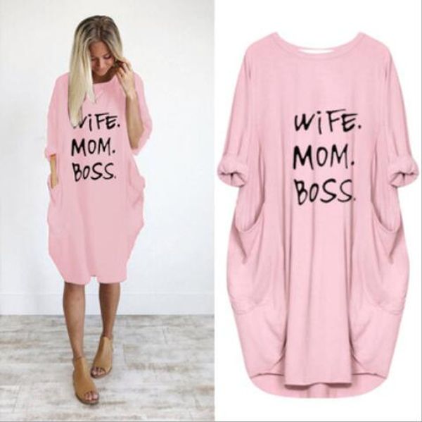 summer women letter printed dresses fashion crew neck panelled ladies dresses knee-lenght casual loose long sleeve clothing, Black;gray
summer women letter printed dresses fashion crew neck panelled ladies dresses knee-lenght casual loose long sleeve clothing, Black;gray