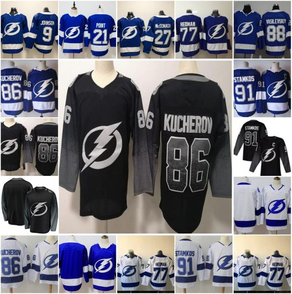 21 Brayden Point Tampa Bay Lightning 91 Steven Stamkos 86 Nikita Kucherov 77 Victor Hedman 9 Tyler Johnson Home Blue White Hockey Jerseys
21 Brayden Point Tampa Bay Lightning 91 Steven Stamkos 86 Nikita Kucherov 77 Victor Hedman 9 Tyler Johnson Home Blue White Hockey Jerseys