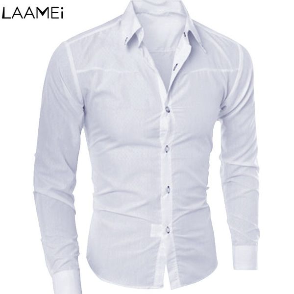 laamei formal shirts brand-clothing cotton slim fit male plus size dress shirts men long sleeve soft solid men's 5xl 2018, White;black
laamei formal shirts brand-clothing cotton slim fit male plus size dress shirts men long sleeve soft solid men's 5xl 2018, White;black