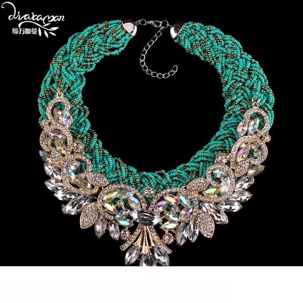 dvacaman handmade bohemian necklace v shaped shine ab crystal choker statement necklace&pendant vintage ethnic femme bijoux c48 mx190730, Silver
dvacaman handmade bohemian necklace v shaped shine ab crystal choker statement necklace&pendant vintage ethnic femme bijoux c48 mx190730, Silver