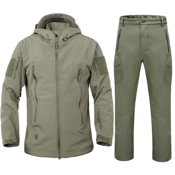 tactical uniform army camouflage waterproof windproof clothes man tactical suit, Gray
tactical uniform army camouflage waterproof windproof clothes man tactical suit, Gray