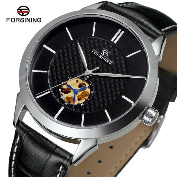 forsining mechanical business watch men mens automatic casual leather watches silver clock relogio masculino, Slivery;brown
forsining mechanical business watch men mens automatic casual leather watches silver clock relogio masculino, Slivery;brown
