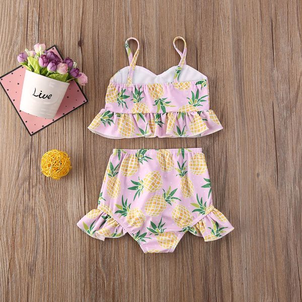 2020 summer toddler kid baby girls pineapple printed swimwear swimsuit bikini bathing suit swimming costume, White
2020 summer toddler kid baby girls pineapple printed swimwear swimsuit bikini bathing suit swimming costume, White