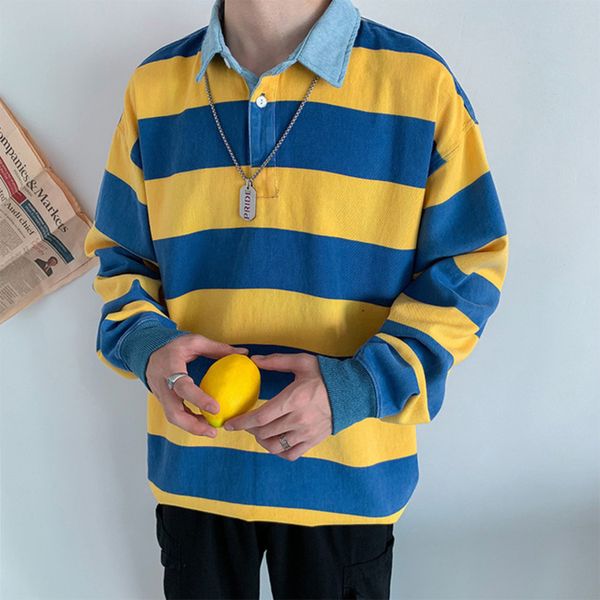 autumn hoodies men's fashion contrast casual lapel striped hoodie man streetwear wild loose hip hop sweatshirt men hoody m-2xl, Black
autumn hoodies men's fashion contrast casual lapel striped hoodie man streetwear wild loose hip hop sweatshirt men hoody m-2xl, Black