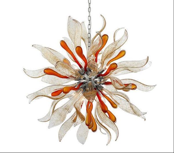 round flower blown glass chandeliers lamp, colored art chandelier murano for villa stair office house ceiling decoration
round flower blown glass chandeliers lamp, colored art chandelier murano for villa stair office house ceiling decoration