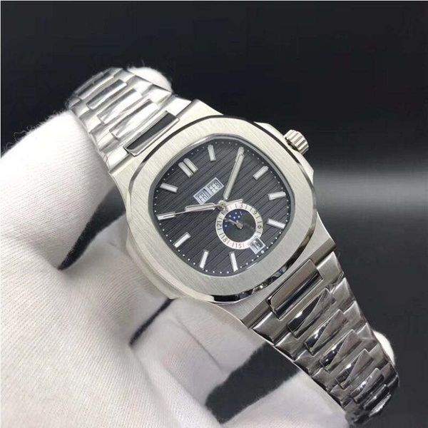 quality fashion sports 5726/1a-001 mechanical automatic men's watch sapphire stainless steel 40.5 mm waterproof men's watch, Slivery;brown
quality fashion sports 5726/1a-001 mechanical automatic men's watch sapphire stainless steel 40.5 mm waterproof men's watch, Slivery;brown