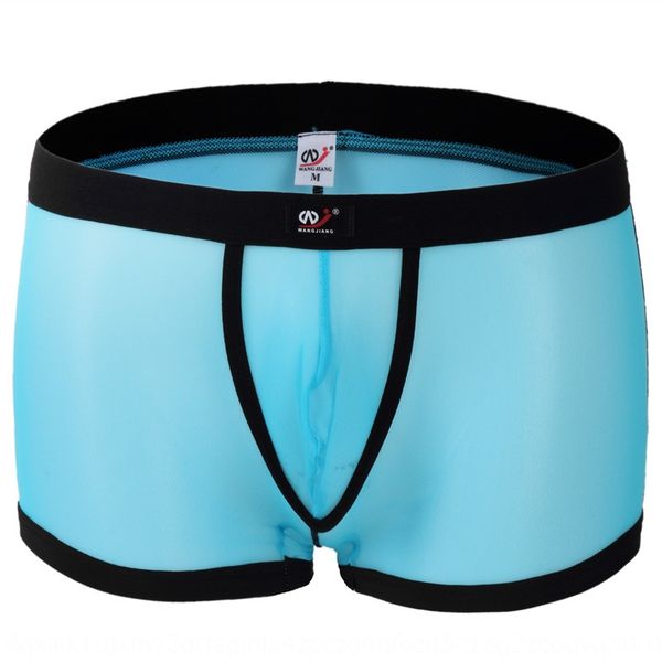 men's breathable thin mesh boxer underwear home furnishing casual comfortable home underwear boxer pants, Black;white
men's breathable thin mesh boxer underwear home furnishing casual comfortable home underwear boxer pants, Black;white