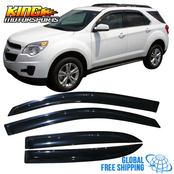 fits 05-09 pontiac torrent acrylic window visors 4pc set global ing 
fits 05-09 pontiac torrent acrylic window visors 4pc set global ing