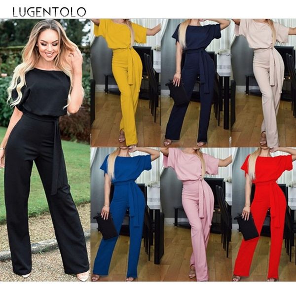 lugentolo women's jumpsuit fashion 7 color 6 size fashion lace button short sleeve solid color summer women's jumpsuit, Black;white
lugentolo women's jumpsuit fashion 7 color 6 size fashion lace button short sleeve solid color summer women's jumpsuit, Black;white