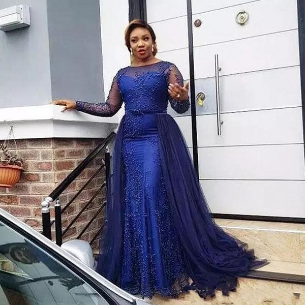african plus size evening dresses bateau sheer neck illusion long sleeves sheath prom dress with overskirts beads blue party gowns, Black;red
african plus size evening dresses bateau sheer neck illusion long sleeves sheath prom dress with overskirts beads blue party gowns, Black;red