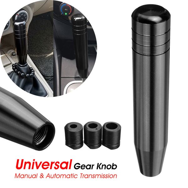 cars universal for manual transmission shifter 180mm alloy aluminum black car gear shift shifter knob #lr25
cars universal for manual transmission shifter 180mm alloy aluminum black car gear shift shifter knob #lr25