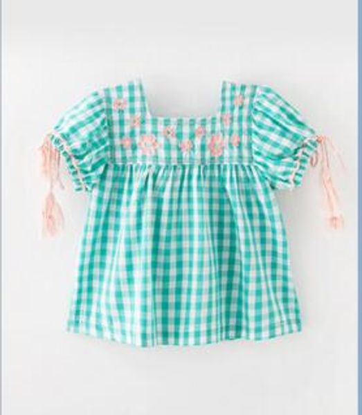 girl Kids summer Clothing shirt 100% Cotton Short Sleeve plaid print with flower girl causal summer comfortable shirt Clothes
girl Kids summer Clothing shirt 100% Cotton Short Sleeve plaid print with flower girl causal summer comfortable shirt Clothes
