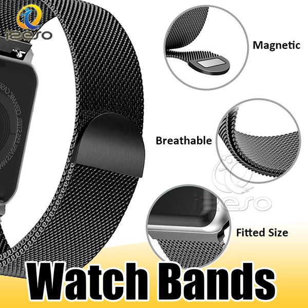 Stainless Steel Magnetic iWatch Bands for Apple Watch Series 5 4 3 2 Metail Wrist Band 42mm 38mm Luxury Bracelet for iWatch izeso
Stainless Steel Magnetic iWatch Bands for Apple Watch Series 5 4 3 2 Metail Wrist Band 42mm 38mm Luxury Bracelet for iWatch izeso