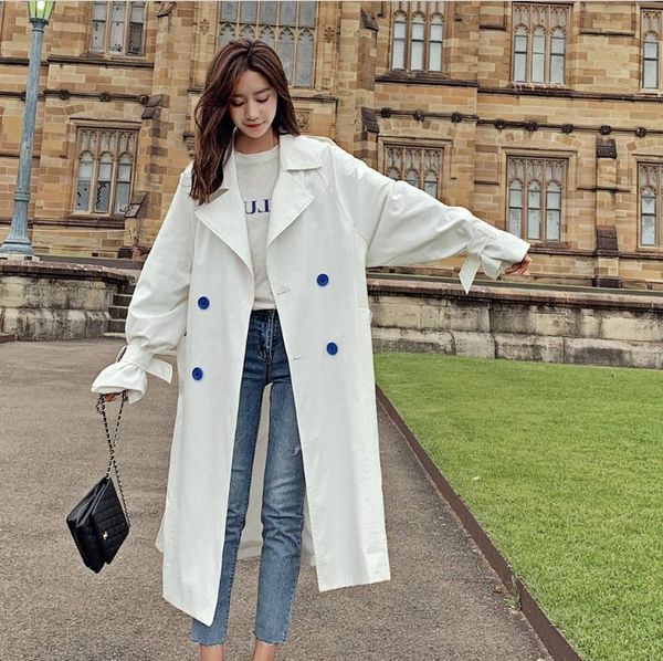 design new collections women's casual trench coat casual style stripe patchwork female oversized outerwear women's trench coats, Tan;black
design new collections women's casual trench coat casual style stripe patchwork female oversized outerwear women's trench coats, Tan;black