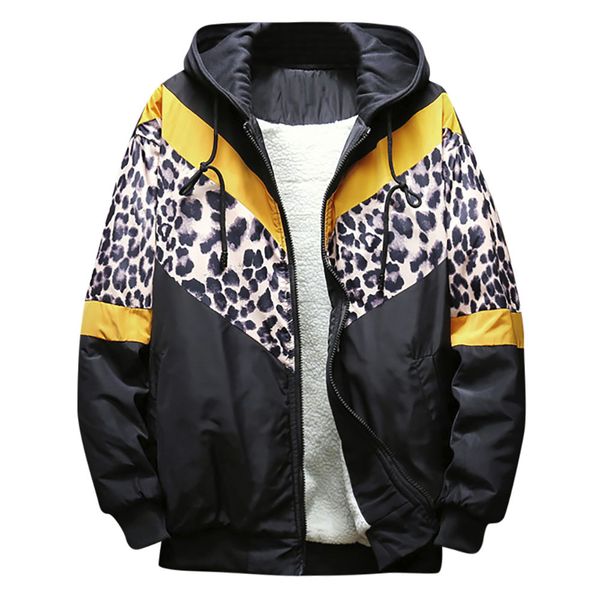 2018 winter men thicken lamb cotton-padded clothes loose coat leopard print snow jacket in warm brand casual trench, Tan;black
2018 winter men thicken lamb cotton-padded clothes loose coat leopard print snow jacket in warm brand casual trench, Tan;black