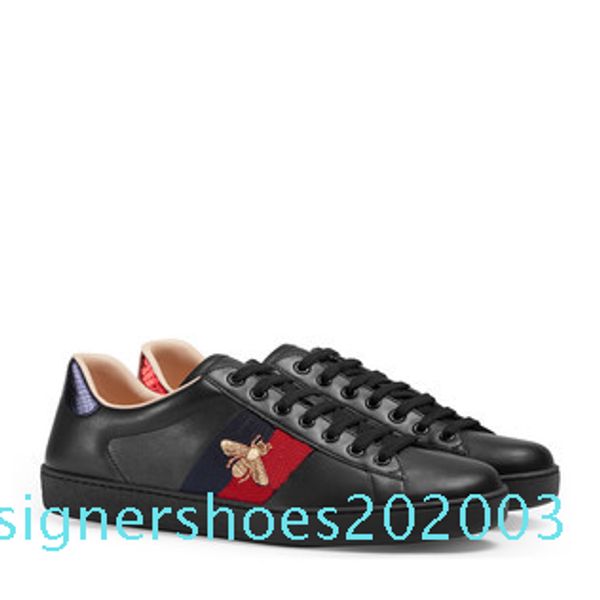 2020 classic ace embroidered sneakers for mens womens ace low-silhouette gold embroidered bee kingsnake tiger applique casual shoes2 s03, Black
2020 classic ace embroidered sneakers for mens womens ace low-silhouette gold embroidered bee kingsnake tiger applique casual shoes2 s03, Black
