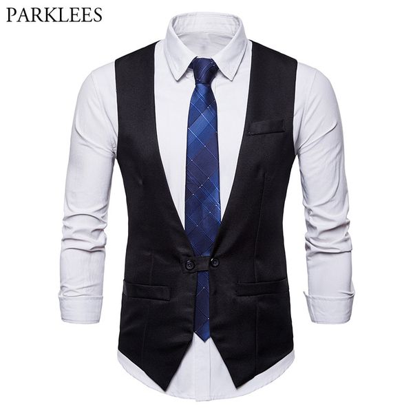 2018 fashion wedding dress vests for men slim fit double breasted vest waistcoat men gilet homme formal business gentleman vests, Black;white
2018 fashion wedding dress vests for men slim fit double breasted vest waistcoat men gilet homme formal business gentleman vests, Black;white