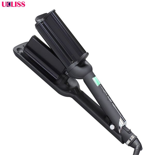 lcd hair curler electric ceramic three tube hair curler roller water curling iron curl styler modeling tools 3 barrel tourmaline
lcd hair curler electric ceramic three tube hair curler roller water curling iron curl styler modeling tools 3 barrel tourmaline