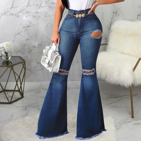 new 2020 high waist flare jeans bell bottom ripped female jeans for women denim skinny mom wide leg plus size pants#g30, Blue
new 2020 high waist flare jeans bell bottom ripped female jeans for women denim skinny mom wide leg plus size pants#g30, Blue