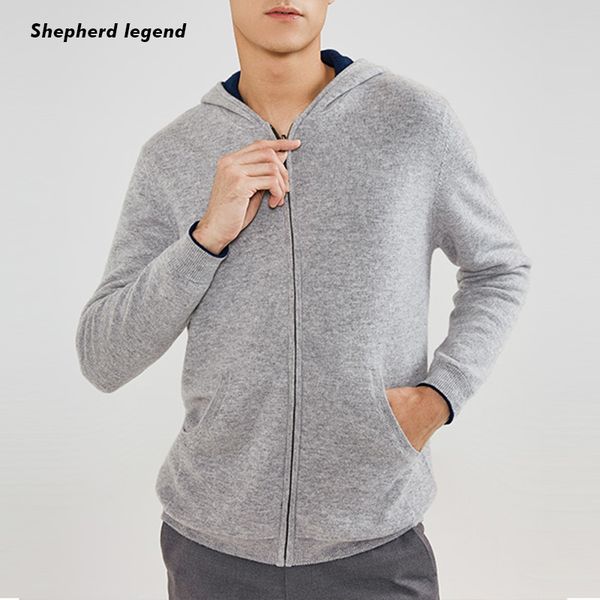 pamir 100% superfine merino cashmere zipper lapel with cap men clothes pure wool knitted cardigan bottoming warm sweater jacket, White;black
pamir 100% superfine merino cashmere zipper lapel with cap men clothes pure wool knitted cardigan bottoming warm sweater jacket, White;black