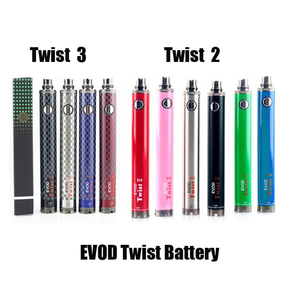 EVOD TWIST 2 3 VV Аккумулятор 1300 мАч 1600 мАч Evod Twist II III Электронная сигарета Vape Pen с переменным напряжением
EVOD TWIST 2 3 VV Аккумулятор 1300 мАч 1600 мАч Evod Twist II III Электронная сигарета Vape Pen с переменным напряжением