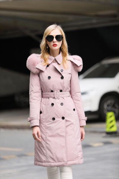 women's down parkas jacket loose long winter outdoor clothing thick warm 2019 new ski suit european authentic english style hooded 55z, Black
women's down parkas jacket loose long winter outdoor clothing thick warm 2019 new ski suit european authentic english style hooded 55z, Black