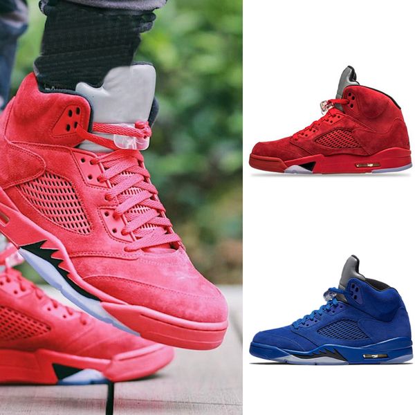new blue suede 5 v red blue metallic fire red men and women suede metallic gold man basketball shoes sneakers 41-47
new blue suede 5 v red blue metallic fire red men and women suede metallic gold man basketball shoes sneakers 41-47