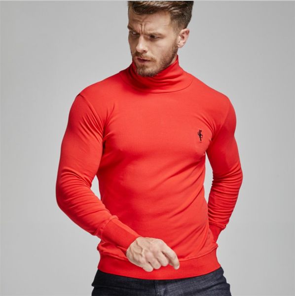 t-shirt sport autumn winter cotton red jogging turtleneck collar men fitness running tennis soccer jerseys gym workout t shirt sportswear, Black
t-shirt sport autumn winter cotton red jogging turtleneck collar men fitness running tennis soccer jerseys gym workout t shirt sportswear, Black