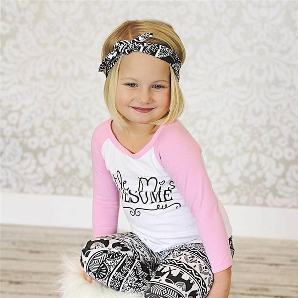 girls clothing sets spring baby girls clothes toddler girls t-shirts+pants+3pcs outfit sets letter costumes, White
girls clothing sets spring baby girls clothes toddler girls t-shirts+pants+3pcs outfit sets letter costumes, White