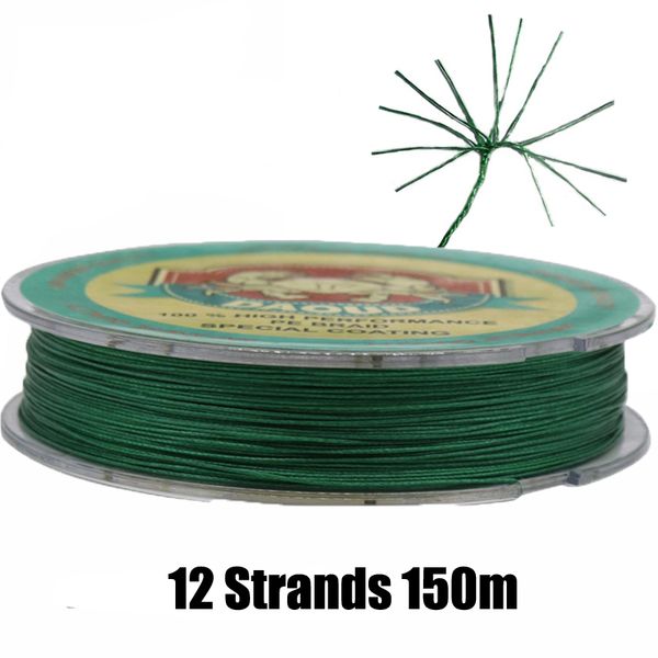150m daoud braided line 12 strands strong multifilament fish line super power abrasion resistant braid fishing pe
150m daoud braided line 12 strands strong multifilament fish line super power abrasion resistant braid fishing pe