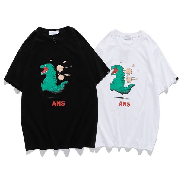 2020 designer tshirt comic dinosaur print tshirts summer leisure loose t-shirt tide brand classic t shirt luxury tees, White;black
2020 designer tshirt comic dinosaur print tshirts summer leisure loose t-shirt tide brand classic t shirt luxury tees, White;black
