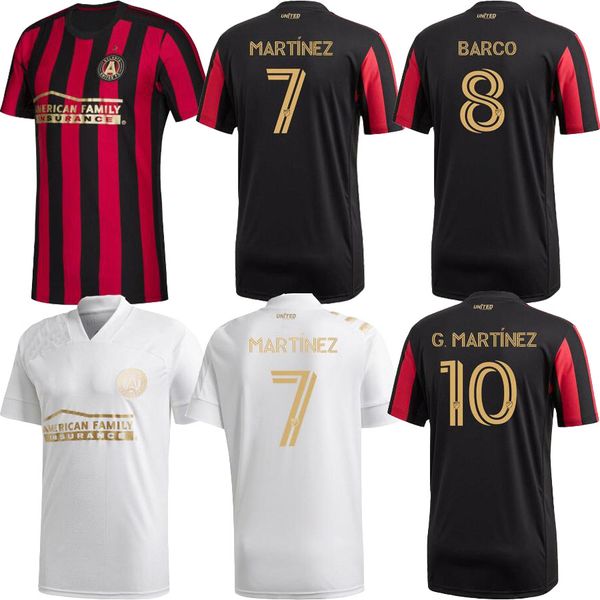 2020 2021 mls atlanta united fc soccer jerseys barco # 10 g.martinez # 7 martinez atlanta united home away 20 21 football shirts thai, Black;yellow
2020 2021 mls atlanta united fc soccer jerseys barco # 10 g.martinez # 7 martinez atlanta united home away 20 21 football shirts thai, Black;yellow