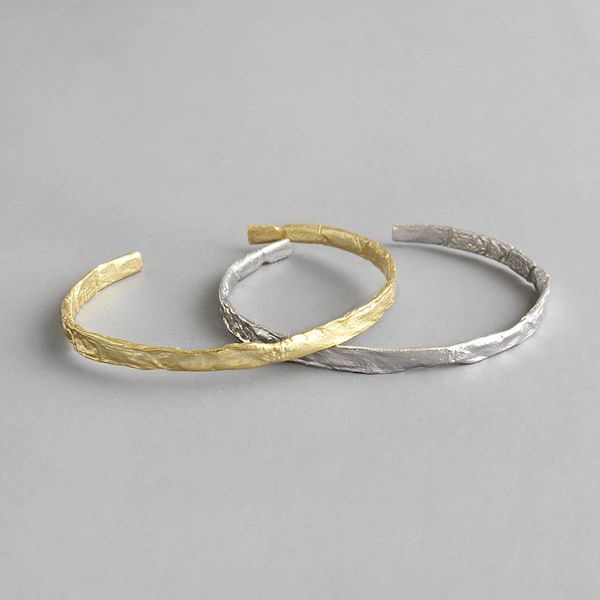 fashion-real 925 sterling silver irregular matte surface bangles for women accesorios mujer, minimalist cuff bracelets jewelry pulseira, Black
fashion-real 925 sterling silver irregular matte surface bangles for women accesorios mujer, minimalist cuff bracelets jewelry pulseira, Black