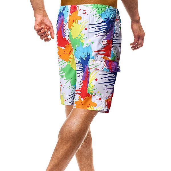 2019 fashion men's summer plus size m-xxl men vivid colorful beach shorts breathable quick-drying fashion shorts, White;black
2019 fashion men's summer plus size m-xxl men vivid colorful beach shorts breathable quick-drying fashion shorts, White;black