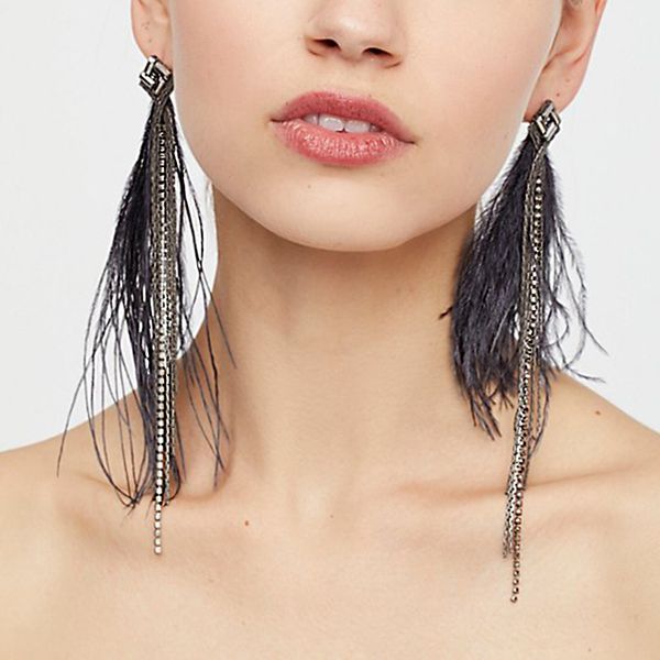 uken bohemian rhinestones tassel feather earrings for women statement fashion long chain dangle drop earrings jewelry 4 color, Golden
uken bohemian rhinestones tassel feather earrings for women statement fashion long chain dangle drop earrings jewelry 4 color, Golden