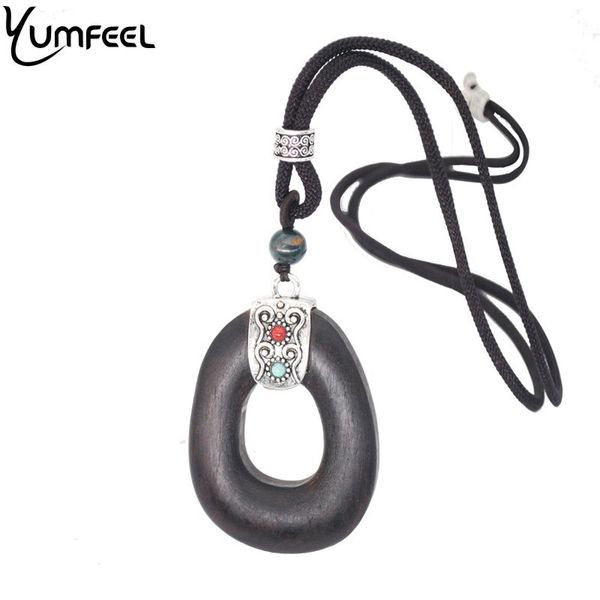 yumfeel simple design pendant necklace ethnic natural black sandalwood geometry hollow vintage fashion jewelry women men, Silver
yumfeel simple design pendant necklace ethnic natural black sandalwood geometry hollow vintage fashion jewelry women men, Silver
