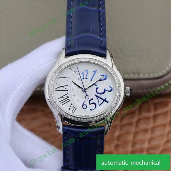 fashion 77303be lady watches 35x39.5mm mother-of-pearl dial movement watches diamond watch (18k white gold inset 323 diamond, Slivery;brown
fashion 77303be lady watches 35x39.5mm mother-of-pearl dial movement watches diamond watch (18k white gold inset 323 diamond, Slivery;brown